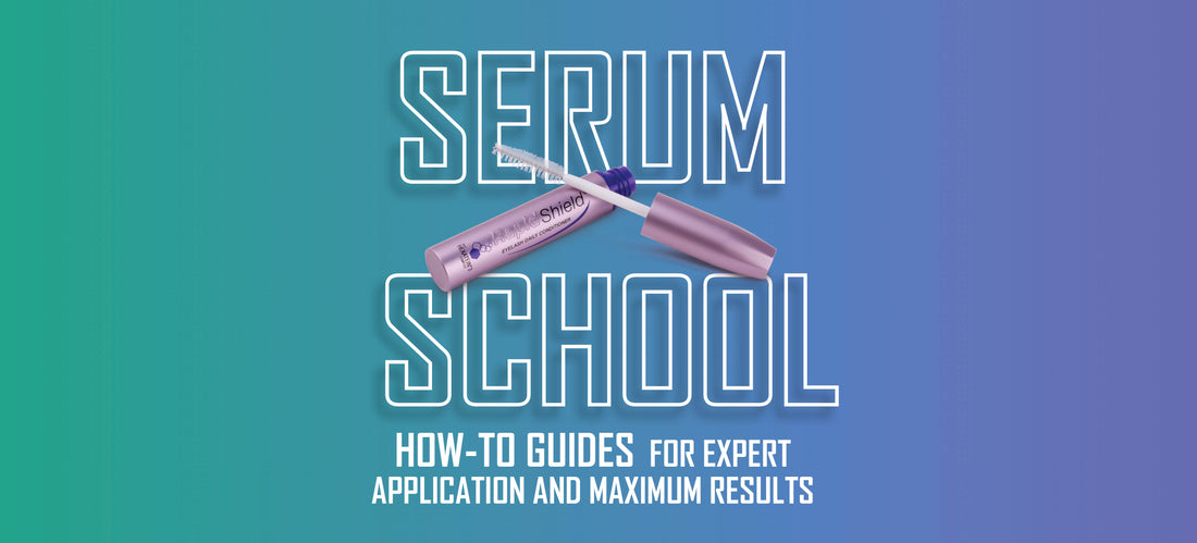 Serum School: How to apply RapidShield® Eyelash Daily Conditioner